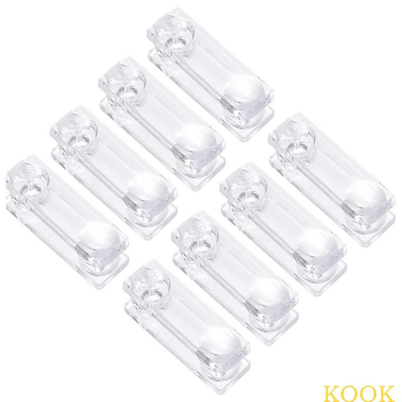 Kook ชุด 8 Roller Blind Drawstring Handle สายใสน้ําหนักอุปกรณ์ควบคุม