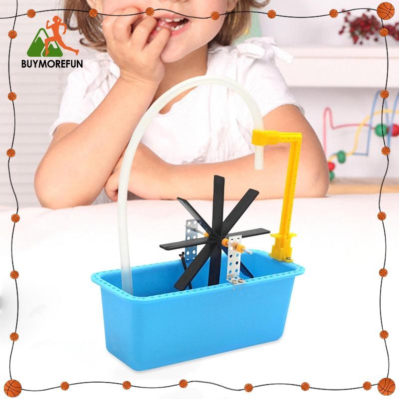 [Buymorefun] โมเดลกังหันน้ําไฟฟ้า วงจรวิทยาศาสตร์ โฮมเมด DIY สําหรับนักเรียน
