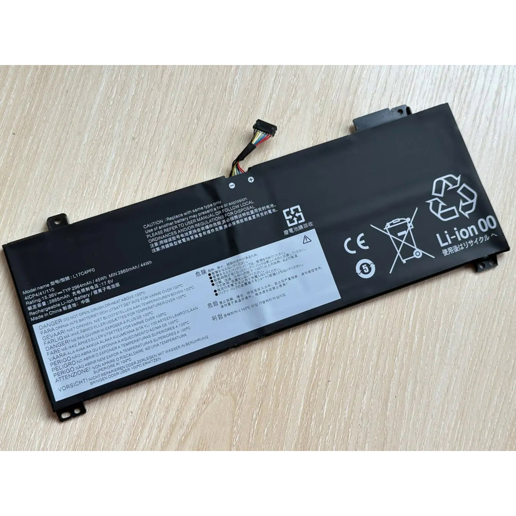 L17M4PF0 L17C4PF0 แล็ปท็อป Battery for Lenovo IdeaPad S530-13IWL S530-13IML Series 5B10R38650 5B10W6