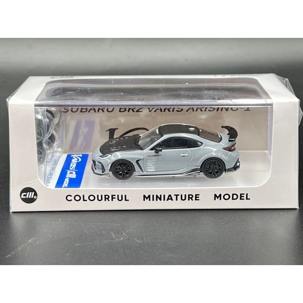 CM model 1:64 Subaru BRZ Varis BRZ ARISING-1 Gray