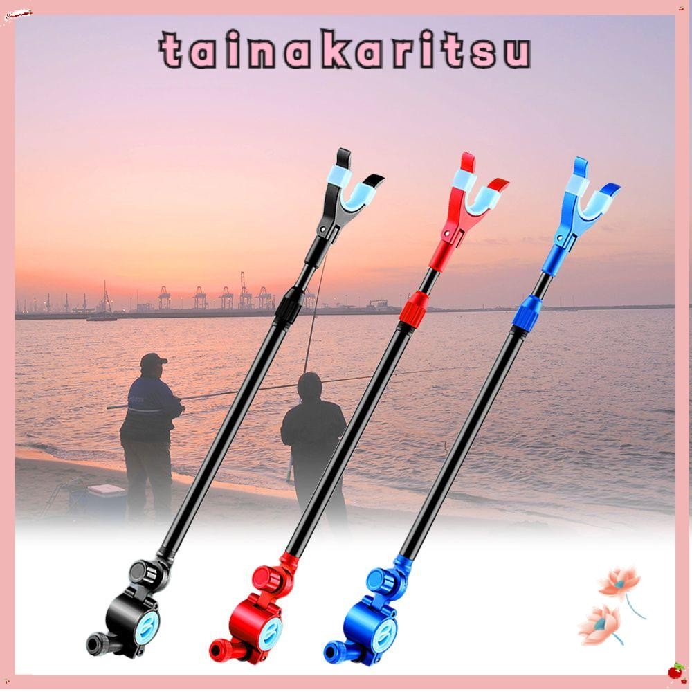 Tainakaritsu ที่วางคันเบ็ด อุปกรณ์ตกปลา ขาตั้งเสาตกปลาแบบปรับได้แบบพกพา