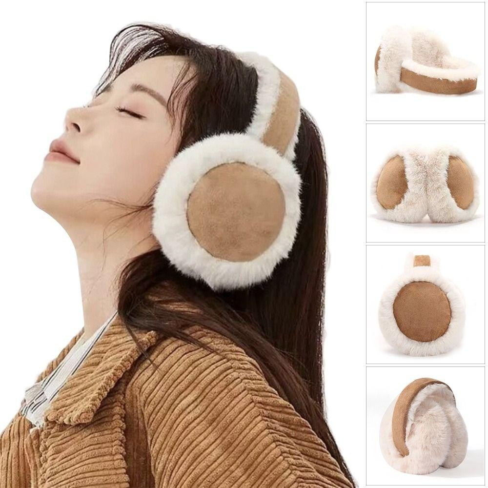 BLUECALDON ที่ปิดหูตุ๊กตาแบบพับได้ นุ่มสบาย สำหรับผู้ชายและผู้หญิง ในฤดูหนาว - รูปที่ 7