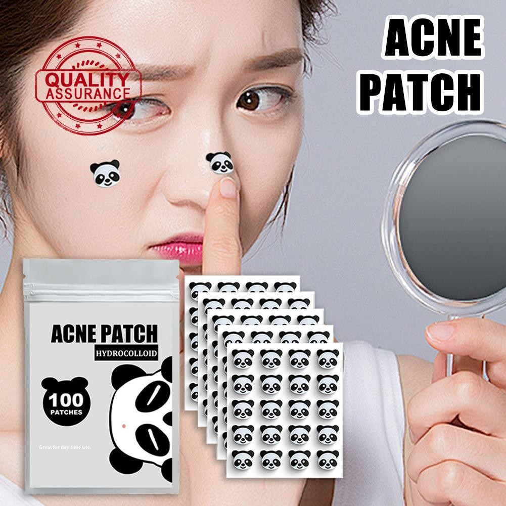 Set Panda Acne Patch Mild ไม่ระคายเคือง Hydrocolloid Pimples Acne Patch U2