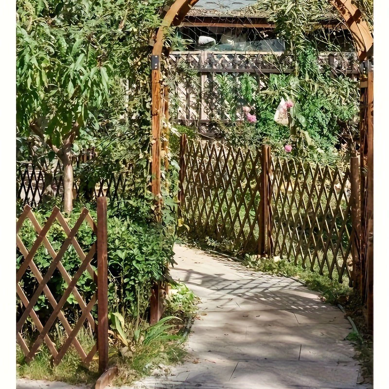 BHQ รั้วตกแต่งสวน DIY Garden Fence ยืดหดได้ เสียบดิน-พื้นเรียบ thumbnail 6