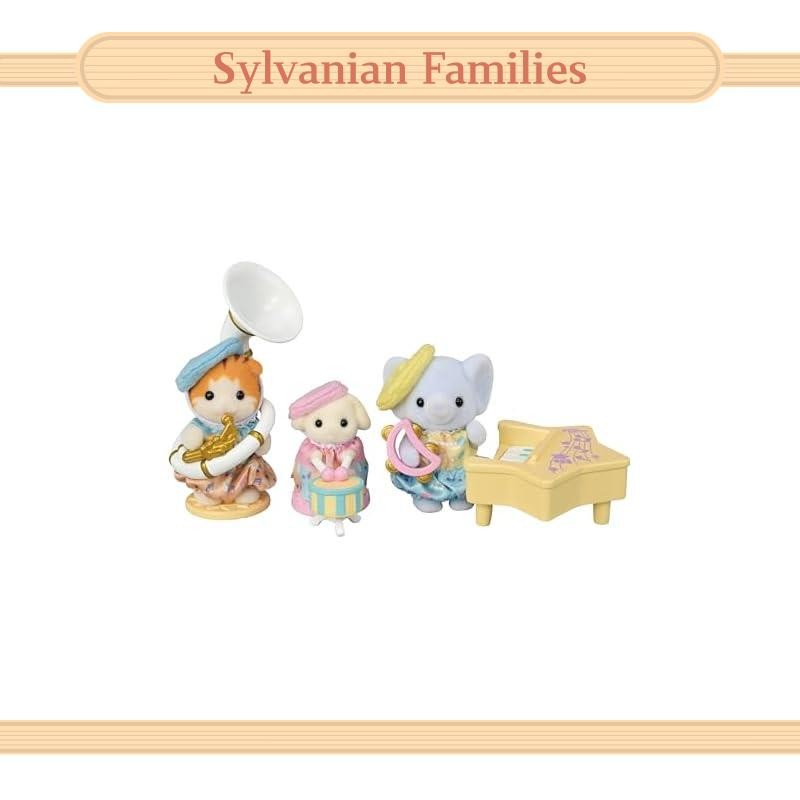 Sylvanian Families Nursery School Concert Set - Do Re Mi Fa Music Band - S-78 ST Mark Certified Toy 