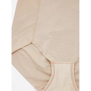 Sabina Wear and Go กางเกงในกระชับสัดส่วนเอวสูงปานกลาง Light Support รหัส SGY1101CD - สีเนื้อเข้ม