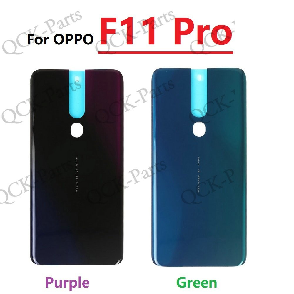 ฝาหลังแบตเตอรี่เดิมสําหรับ OPPO F11 Pro ด้านหลังประตูกรณีอะไหล่