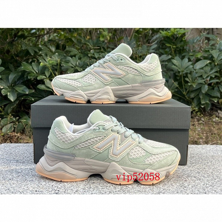 Whittaker Shoes x 9060 Missing Parts Bag U9060WA1 Silver Moss Green/Hazy Peach รองเท้าผ้าใบรองเท้าวิ