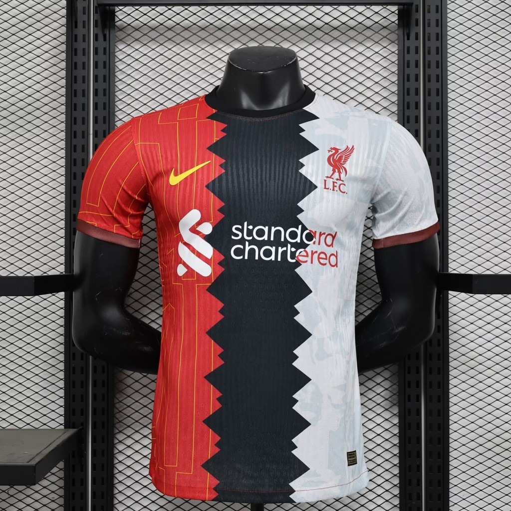 Player Edition 2425 Liverpool Special Edition เสื้อยืดแขนสั้นกีฬาชั้นนํา AAA+