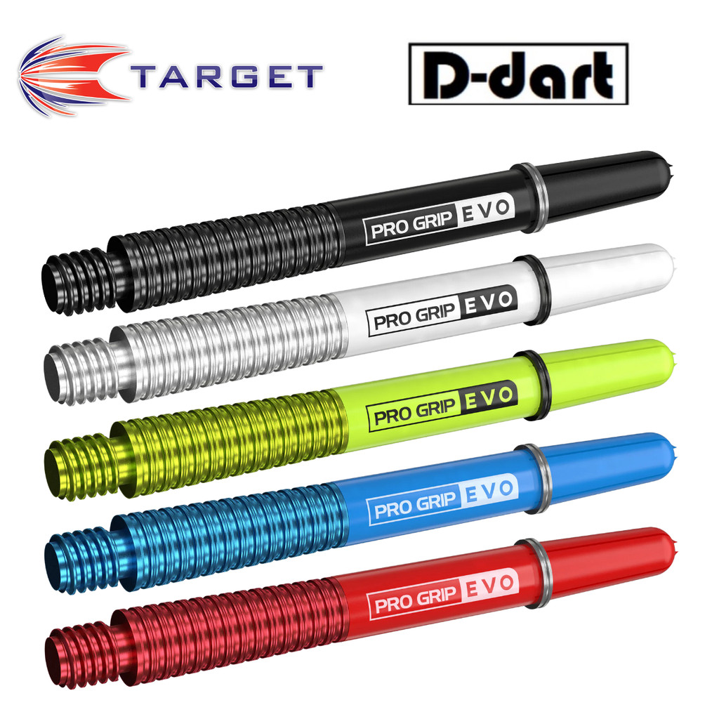 TARGET DART SHAFTS – PRO GRIP EVO DART SHAFT/STEM 1 ชุด/3 เพลา