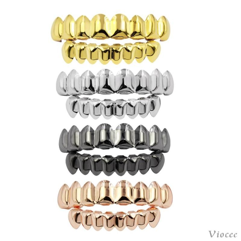 [Viocee] ชุบ 8 ฟันด้านบนด้านล่างปากฮิปฮอป + คิ้วเสริม