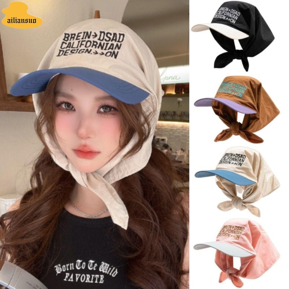 Ailiansuo Sun Caps, Breathable UV Protection Peaked Cap, Quick Drying ปักเบสบอลหมวกฤดูร ้ อน