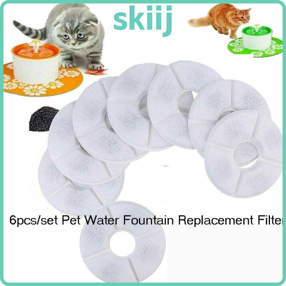 Skiij Fountain เปลี่ยนกรอง Catit Fit ดื่มน้ําสุนัข