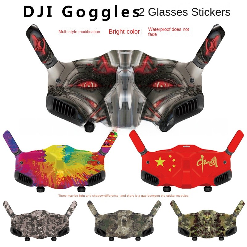 เหมาะสําหรับ DJI Avata Goggles 2 ผ่านเครื่องแว่นตาสติกเกอร์ฟิล์มกันน้ําอุปกรณ์เสริม FPV