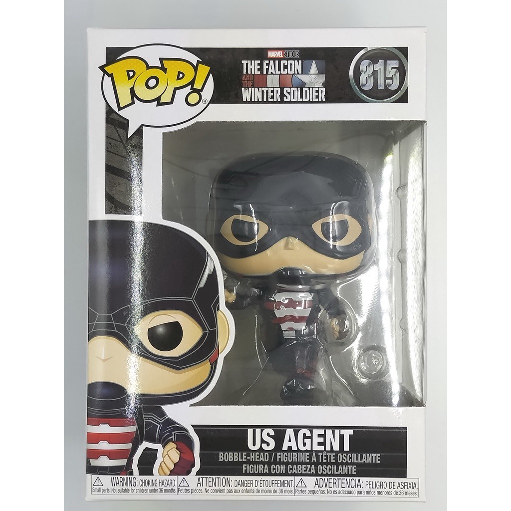 Funko Pop Marvel The Falcon & The Winter Soldier - Us Agent : 815 (กล่องมีตำหนินิดหน่อย)