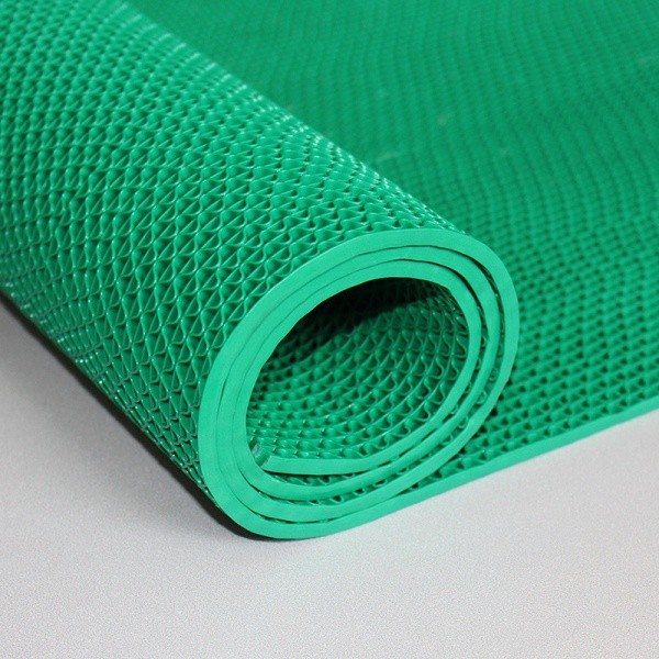 GlobalHouse GRAFFE พรมกันลื่นพีวีซี FMS7000–915GN ขนาด 90x150ซม. หนา 0.45ซม. สีเขียว สินค้าของแท้คุณภาพดี