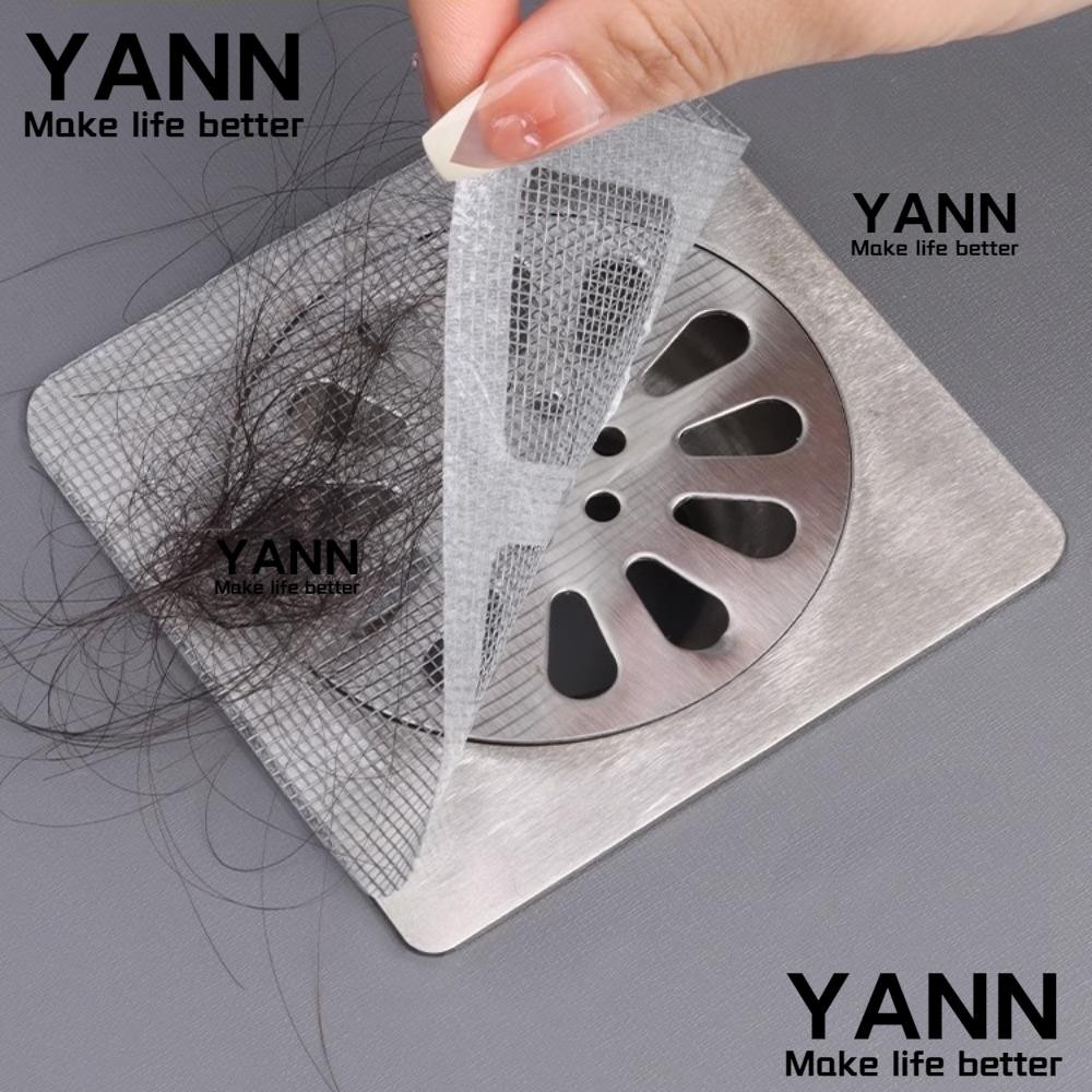 ยัน1 30ชิ้นทิ้งชั้นท่อระบายน้ําสติกเกอร์,อ่างล้างจานเหนียวกรองทิ้งผมจับ,คุณภาพตาข่ายป้องกันการปิดกั้นกรองตาข่ายสติกเกอร์ห้องน
