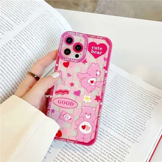 การ์ตูนหมีน่ารัก ลูกอมหมีน่ารัก OPPO A16 A54 A38 A18 A17 A5s A15 A12 A58 A7 A3s A5 A57 A9 A78 A17K A53 A33 A35แฟนซี เคส