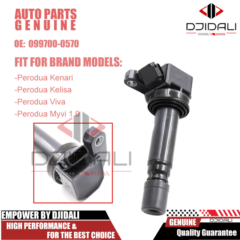 คอยล์จุดระเบิด ปลั๊กเสียบปลั๊ก สําหรับ Perodua Kenari Kelisa Viva Myvi 1.0 099700-0570 90048-52126