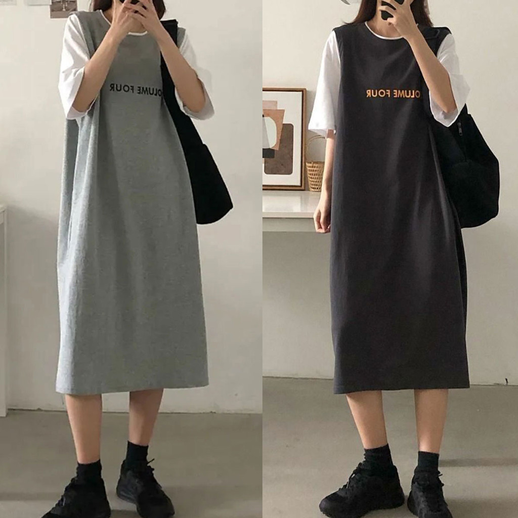 เดรสคนท้องแฟชั่นใหม่ ทรงหลวม ใส่สบาย ออกแบบเพื่อความสะดวกสบาย