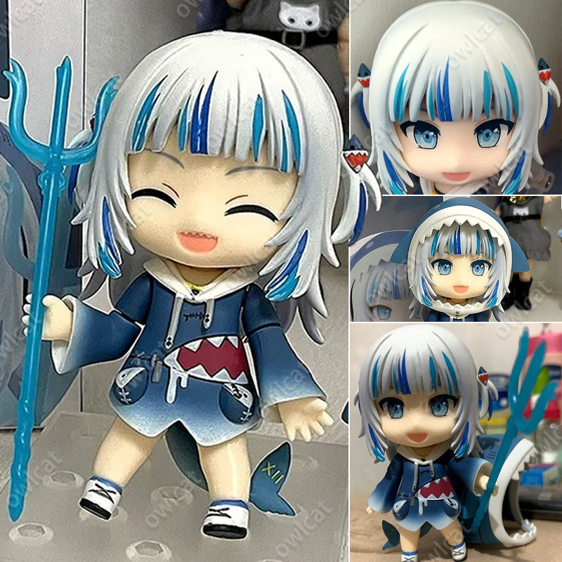 โมเดล Action Figure VTuber Gawr Gura (GSC Ver.) 10cm #1688 JY Shark Girl Apex Predator Hololive Engl