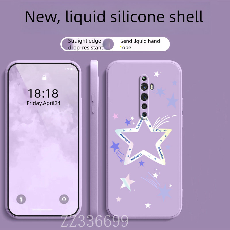 ปลอก OPPO Reno 2 2F 2Z RENO2 F Z star เคสโทรศัพท์ซิลิโคนอ่อนนุ่มป้องกัน