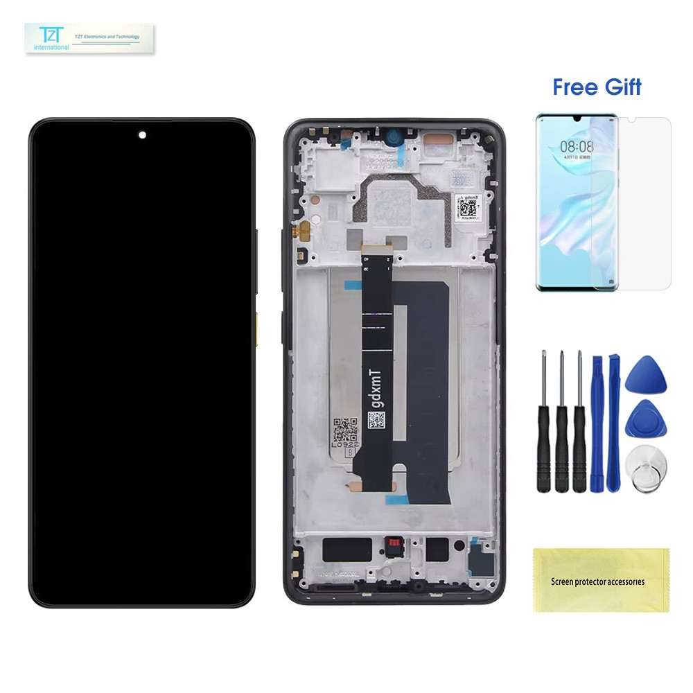 <พร้อมกรอบ> จอ lcd for Poco X6 Pro 5G หน้าจอ แท้ OLED/Amoled