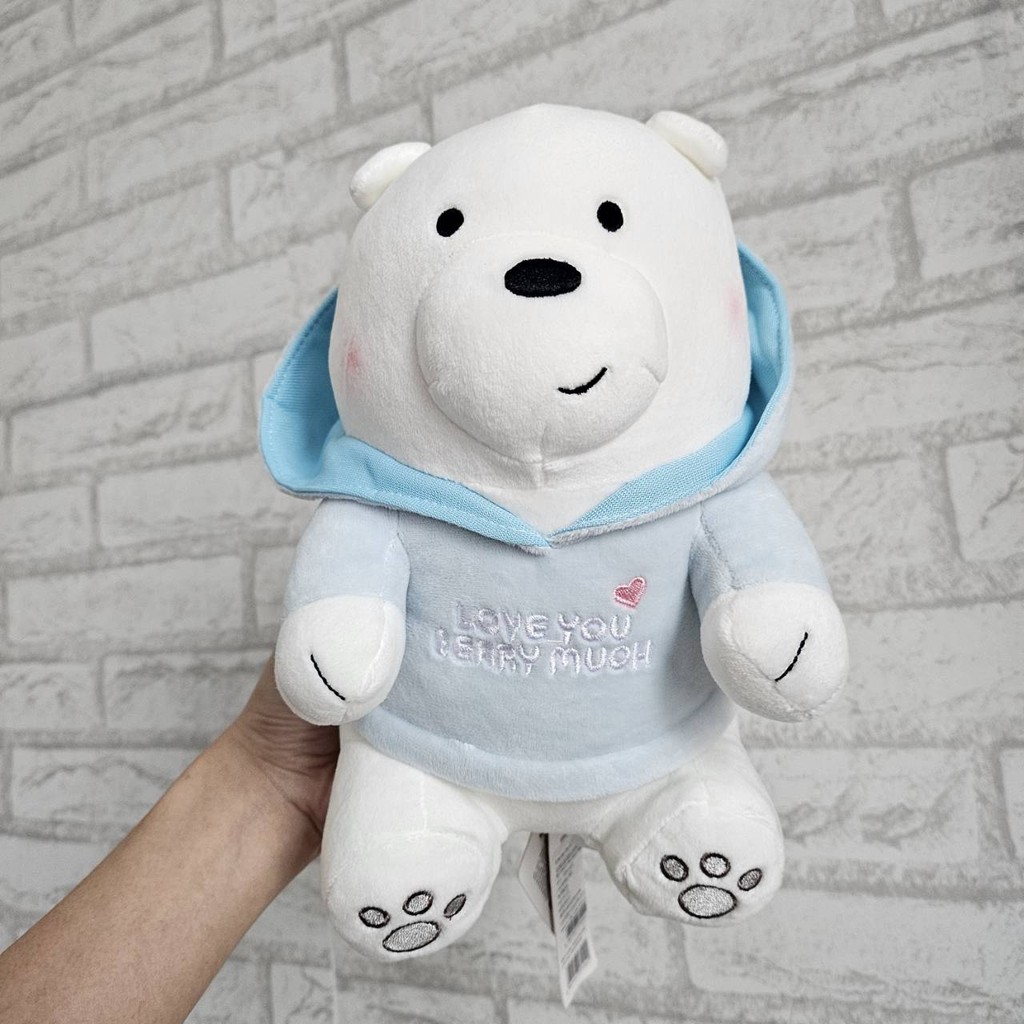 ตุ๊กตาหมีแข็ง We bare bears ice bear