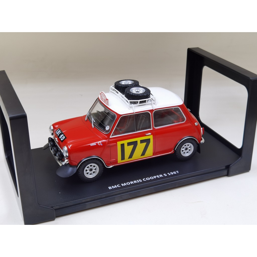IXO Alloy 1: 18 MINI MINI BMC MORRIS Cooper 177 Monte Carlo Racing Model Out of Print Car Model-