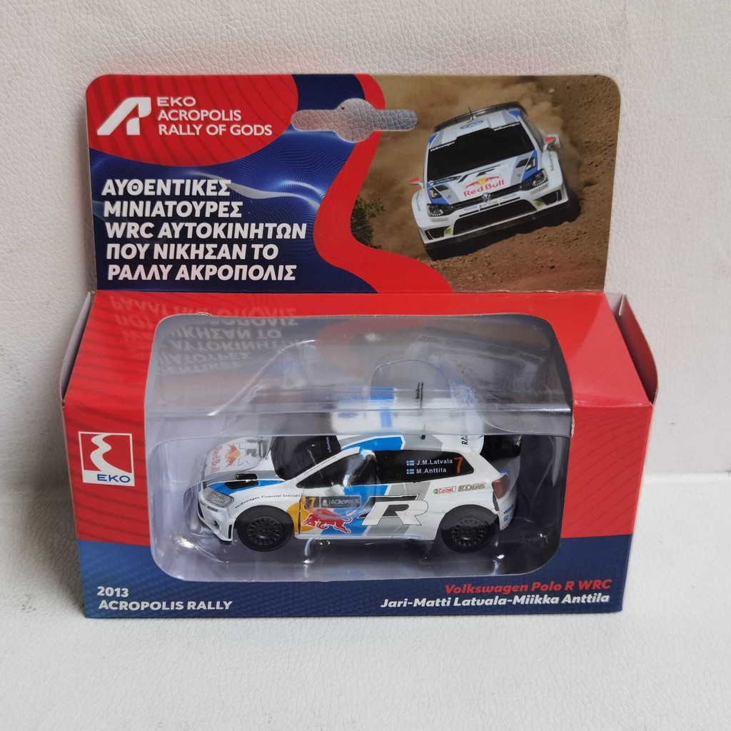 IXO 1/43 VW POLO R WRC 2013 Volkswagen Racing Model Alloy Out of Print Car Model-