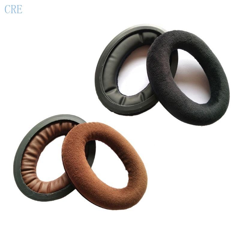 Cre ได้อย่างง่ายดายเปลี่ยนแผ่นรองหูฟังสําหรับ Sennheiser HD515 HD555 HD595 HD598 หูฟังหนาโฟมครอบคลุมแผ่นรองหูฟัง