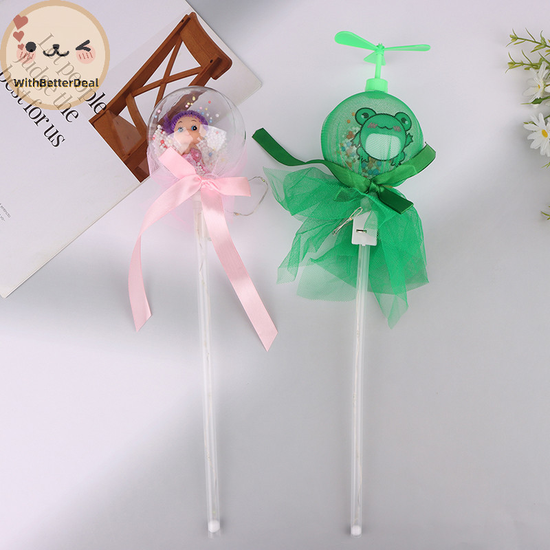 Better มือถือ Princess Wand Magical Stick สําหรับเครื่องแต่งกายบทบาทเล่นแสดงคอสเพลย์ Party Favor Lig