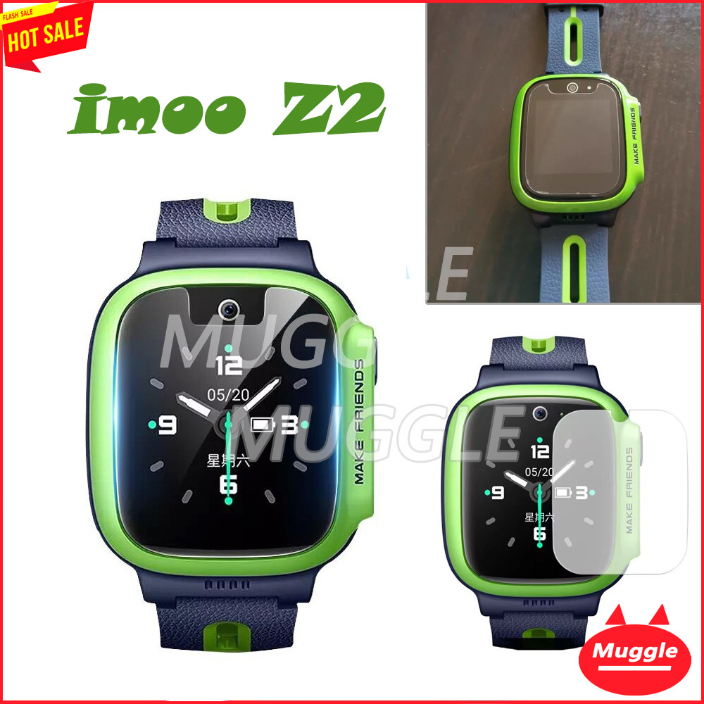【2 ชิ้น】 ฟิล์มกระจก imoo Watch Phone Z2 imoo Z2 GLASS สำหรับ imoo Watch Phone Z2 imoo Z2 GLASS ป้องกันรอยขีดข่วนหน้าปัดนาฬิกา