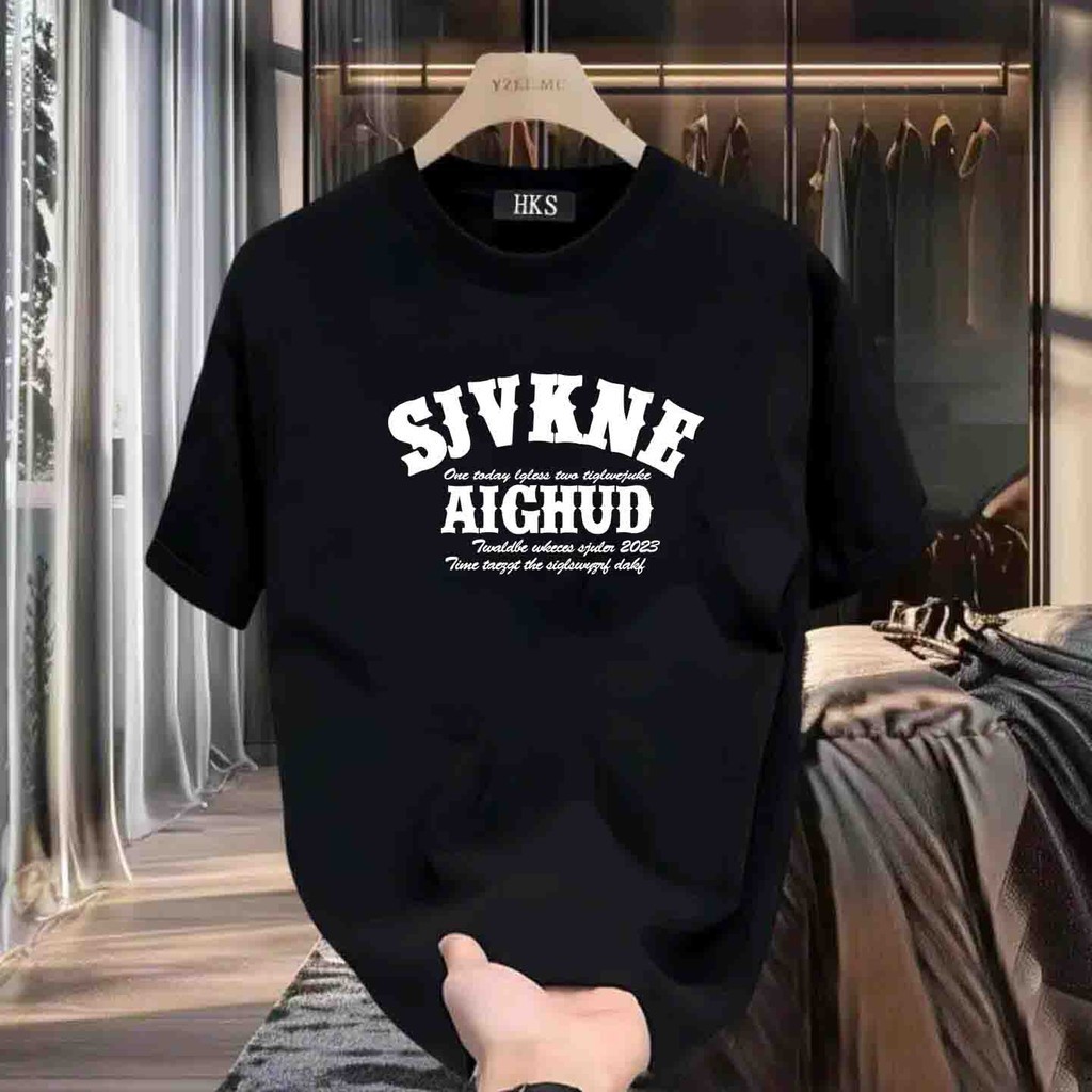 (จัดส่งในประเทศไทย) menswear oversize สกรีนลาย เสื้อผ้าเเฟชั่นเกาหลี เสื้อตัวใหญ่ ผ้านิ่ม ใสสบาย graphic tshirt