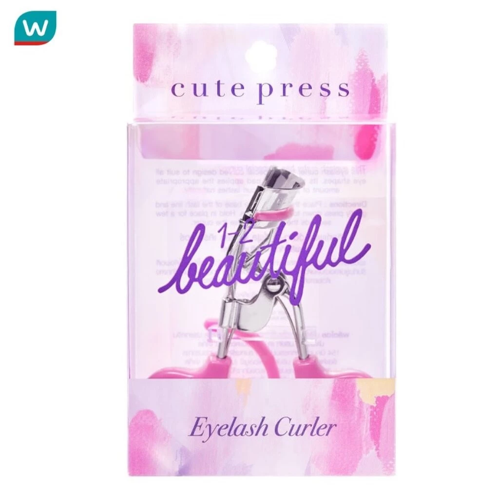 Cute Press คิวท์เพรส วัน-ทู-บิวตี้ฟูล อายแลช เคิร์ลเลอร์ 1ชิ้น