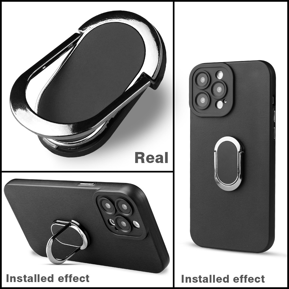 ที่วางแหวนบางเฉียบหมุนได้ 360 องศา i-Ring Hook ที่วางแหวนโลหะที่วางโทรศัพท์มือถือ แท็บเล็ต ขาตั้งมือถือ