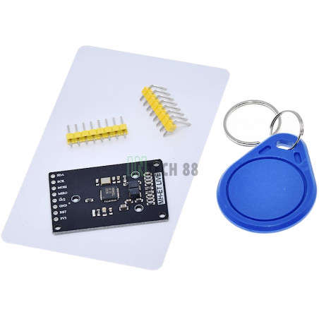 RFID Module RC522 NFC MFRC-522 RC 522 RFID RF IC Card 13.56 MHz พร้อม Key Card สำหรับ Arduino ESP32 