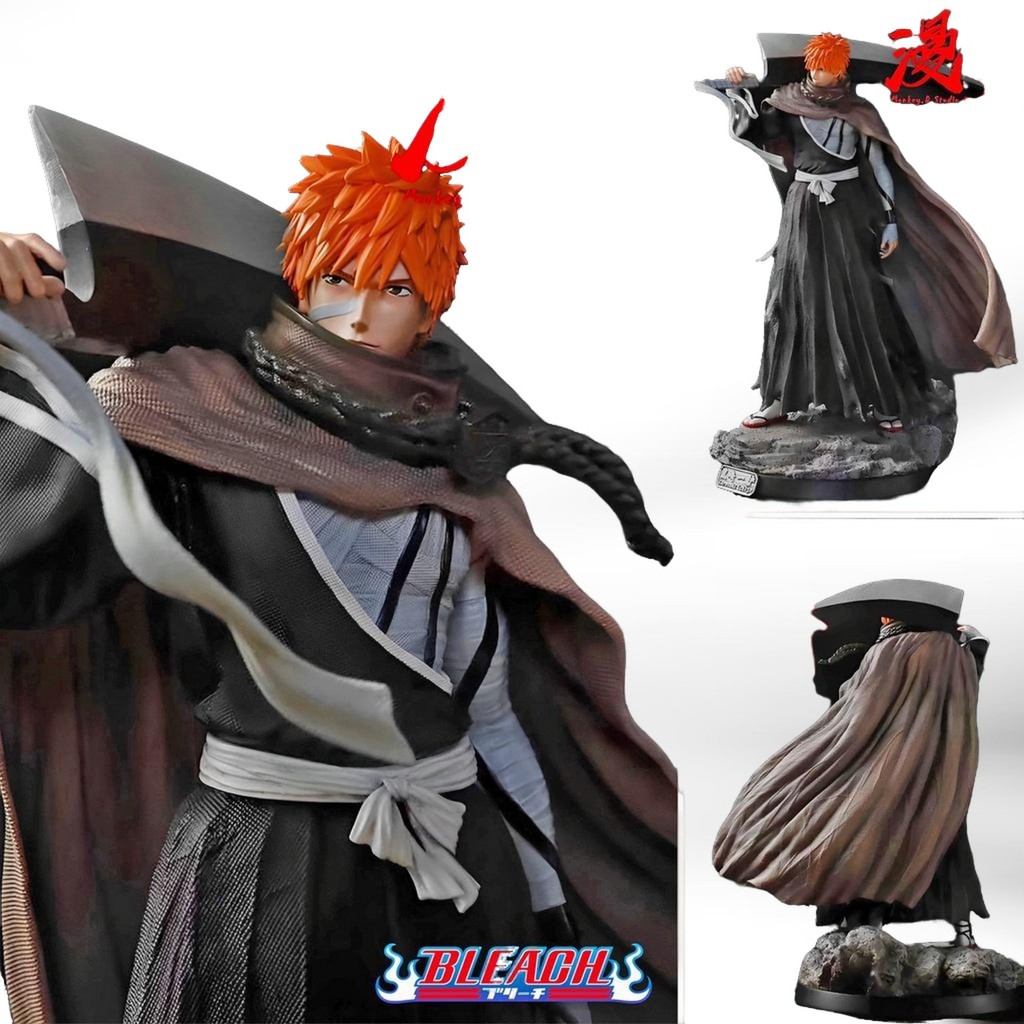 [พร้อมส่ง]  ฟิกเกอร์ Monkey D Studio Bleach บลีช บีท เทพมรณะ Kurosaki Ichigo คุโรซากิ อิจิโกะ  ชุดกิ