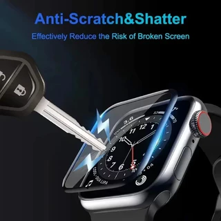 ฟิล์มเซรามิกป้องกันหน้าจอ Apple Watch 3 ชิ้น สําหรับรุ่น Ultra 10/9/8/7 ขนาด 49/46/45/41 มม. และ 6/5/SE ขนาด 44/40/42/38 มม.