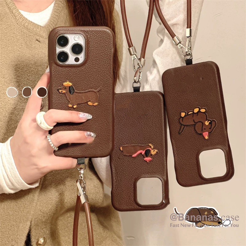 Iphone 16 15 14 13 12 11 Pro Max X Xr Xs Max เคสโทรศัพท์ 3D DIY แมวสีลูกกวาดวงกลมจุดหนังนุ่มปกหลัง
