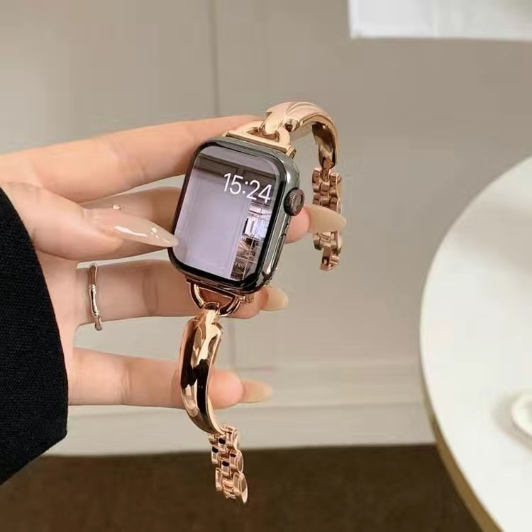 สายโลหะสแตนเลสแฟชั่น สําหรับ Apple Watch รูปที่ 5