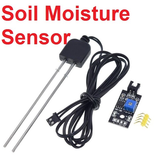 เซ็นเซอร์วัดความชื้นในดิน Soil Moisture Sensor and Soil Detector Module Soil Moisture Test Soil Humi