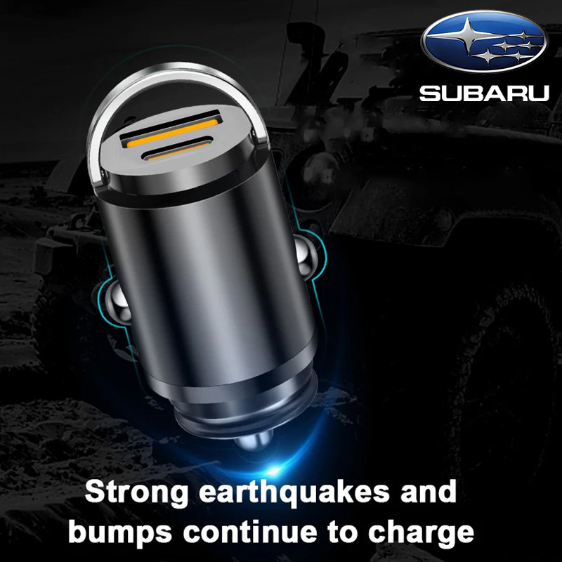 SUBARU Outback Forester XV WRX Wagon Sedan BRZ ที่ชาร์จในรถยนต์แบบชาร์จเร็ว