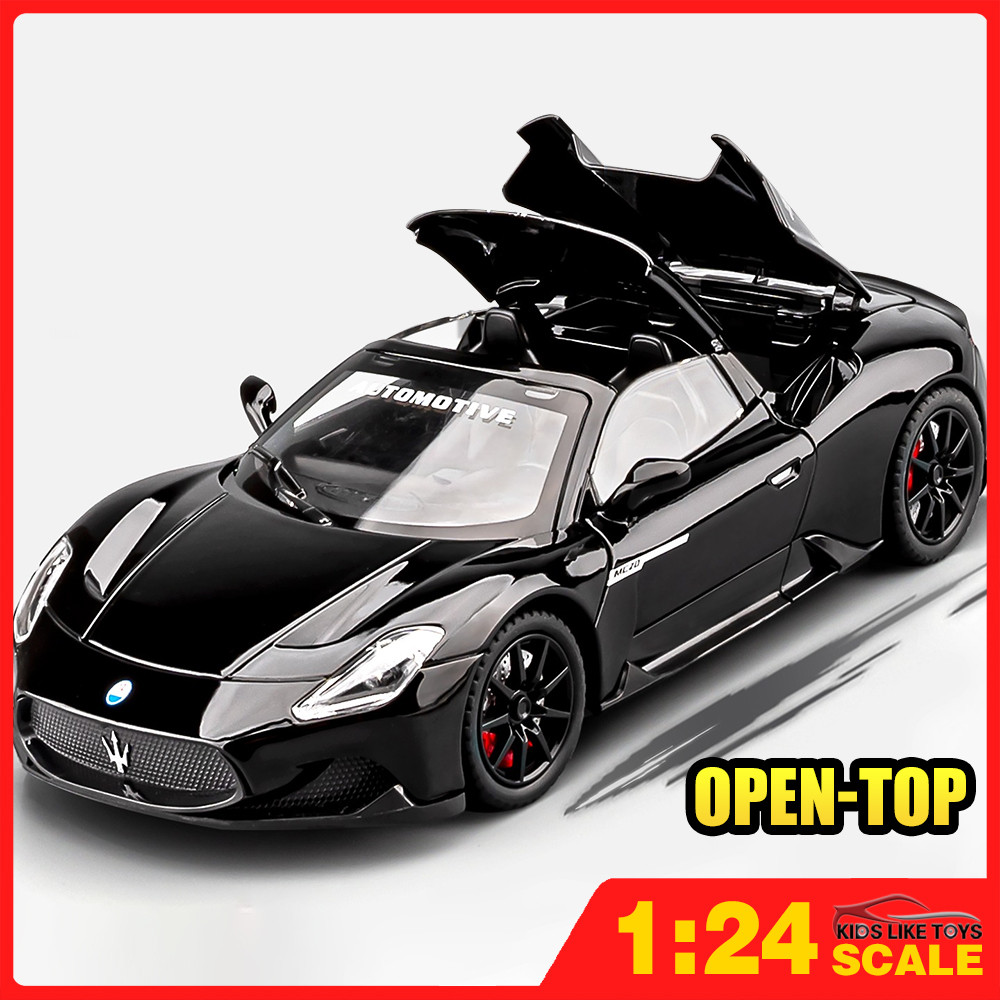 KLT 1:24 Maserati MC20 โมเดลรถเหล็กรถโลหะผสมของเล่นของขวัญสําหรับเด็กเด็กผู้หญิง