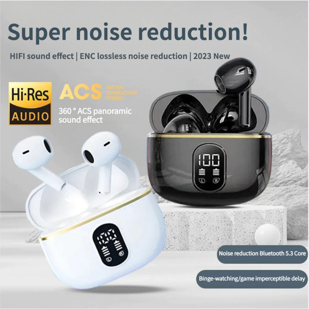 X87 หูฟังบลูทู ธ ในหูกระดูกนำการควบคุมสัมผัสในตัวไมโครโฟน HD โทรเบสหนัก ENC ลดเสียงรบกวนหูฟังเพลง