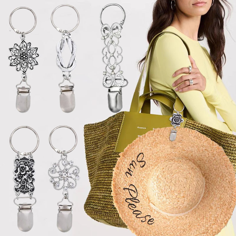 หมวกเดินทางกลางแจ้ง มัลติฟังก์ชัน กับคลิปและผ้าคลุมศีรษะ