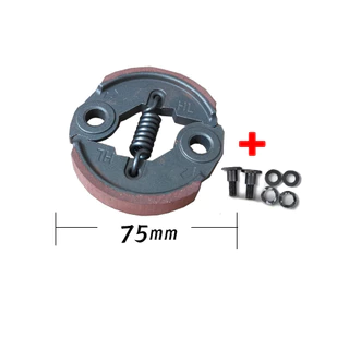 ครัช GX35 พร้อม น็อต ( ผ้าดำ / ผ้าแดง ) ผ้าคลัทช์ เครื่องตัดหญ้า Honda GX35 ,T200, TL33,GX31,GX35NT