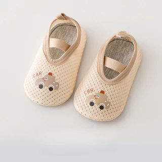 Berma Baby รองเท้าตาข่ายแรกเกิด นองเท้าเด็ก นิ่ม ระบายอากาศ รองเท้ารัดส้นหัดเดิน ฤดูร้อน
