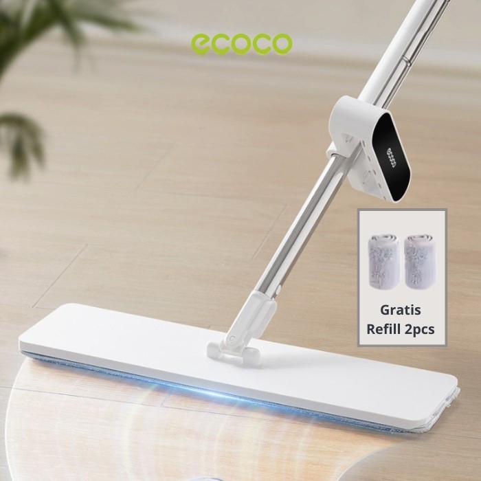 Titip Rumah - Ecoco Hand Free Mop - ไม้ถูพื้นระดับพรีเมียม ไม้ถูพื้นแบบแห้ง ไม้ถูพื้นแบบเปียก เครื่อ