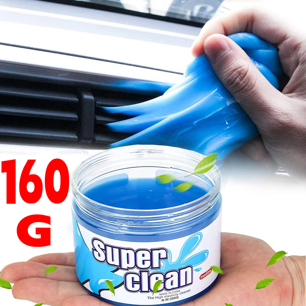 360° Car Crevice Cleaner Gel - เจลสําหรับรถยนต์แบบใช้ซ้ําได้สําหรับแดชบอร์ด/องค์ประกอบ - สไลม์ทําความสะอาดอเนกประสงค์